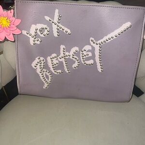 Xoxo Betsey Johnson oversized clutch wristlet